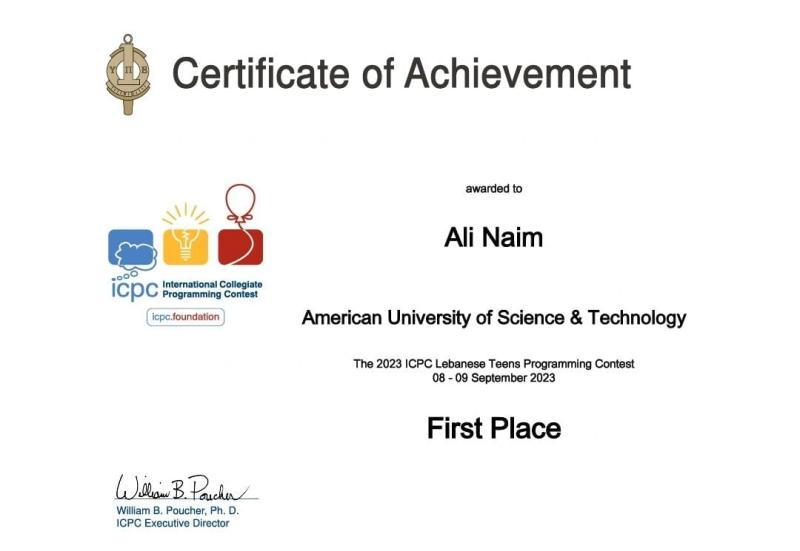 LCPC (Lebanon) / ICPC Collegiate Programming Contest Proof